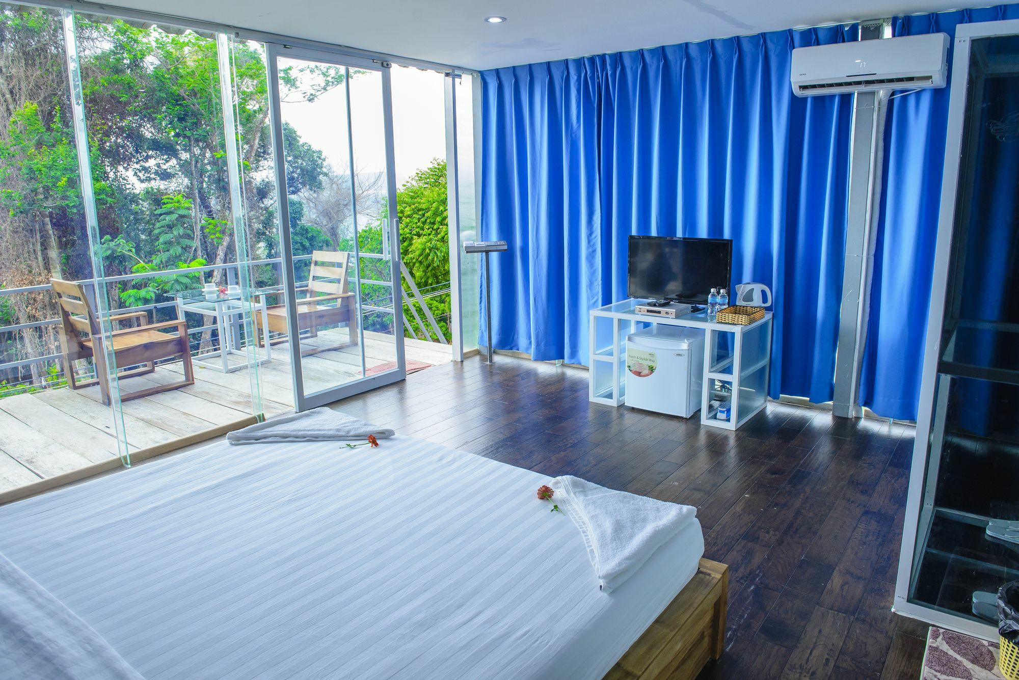 Koh Rong Ocean View Bungalow Kaoh Touch Bagian luar foto