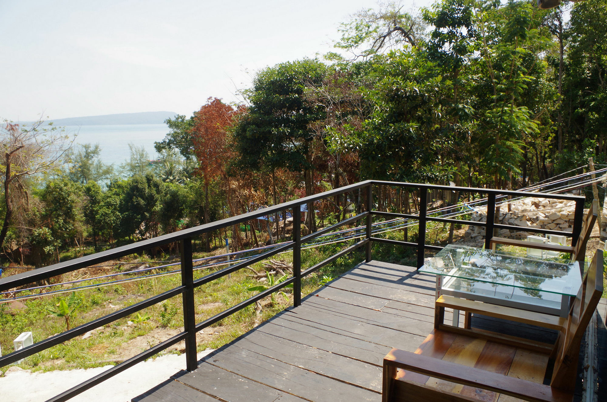 Koh Rong Ocean View Bungalow Kaoh Touch Bagian luar foto